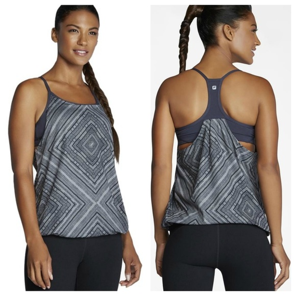 Fabletics Tops -  FABLETICS Norwalk Tank Active Wear Bra Grey